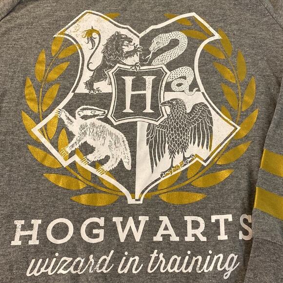 Harry Potter Hogwarts Wizard in Training Sweatshirt Junior Large - Picture 7 of 7
